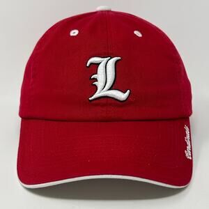 Louisville Cardinals Dad Hat Baseball Cap NCAA University UofL TOW Strapback Red